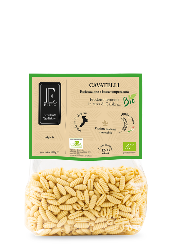 Cavatelli bio