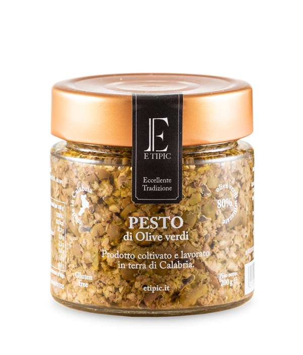 Pesto olive verdi